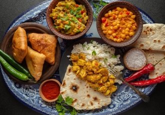 delicious-indian-food-tray-with-rice